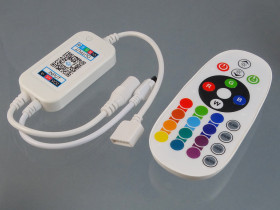 Kontroler LED RGBW Bluetooth + pilot
