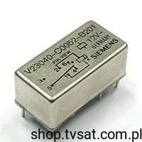 V23040-C0052-B201 Relay 12VDC 2A THT SIEMENS