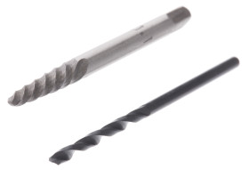 Wykrętarka do śrub, l. elementów: 2, w zestawie: Nr 1, 5/64 cala , Stal