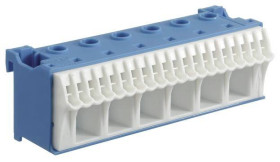 Hager KN26N Zacisk elastyczny: - stała: - 1 szt. niebieski