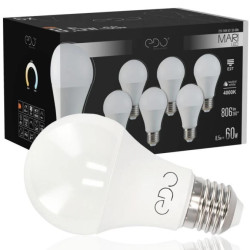 Zestaw 6x żarówka MARI LED E27 8,5W 4000K neutralna NW 806lm EDO777500 EDO