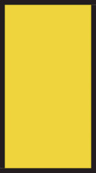 Oznacznik kablowy HellermannTyton WIC1-YELLOW-PA66-YE 561-01754, 1 szt.