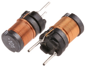 Cewka indukcyjna 100 μH 1.5A Promieniowe ±10% Przewlekany 300mΩ Rdc rdzeń ferrytowy