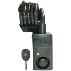 Security Plus 0007AL07 Bike Lock Alarm with Motion Detector &amp; 105 dB Siren