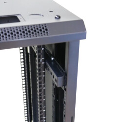 Szafa rack stojąca Extralink 22U 600x600 Czarna