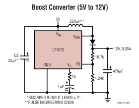 1.25A High Efficiency Switching Regulator
