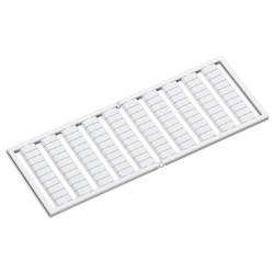 WAGO 249-615 WSB Marking System for Terminal Block 5-17.5mm F1-F10 White