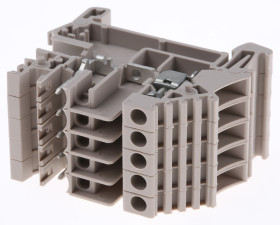 Moduł 1 -pinowe na szynę DIN Weidmuller Jarzmo zaciskowe długość 49mm 16A