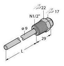 Turck THW-6-N1/2-A4-L200 9910611 1 szt.