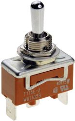 Panasonic T115GAULCSAFJ T115GAULCSAFJ Przełącznik dźwigienkowy 250 V/AC 15 A 1 x (wł)/wył/(wł) chwilowy/0/chwilowy 1 szt