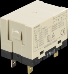G7L2AT12DC Power relay G7L, 2 NO, 12 V DC, 25 A