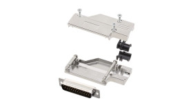 Osłona 25-pinowe D Sub Hoods do Dla kabla Encitech Connectors