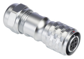 Złącze okrągłe 5-pinowe M12 Kabel Wtyk RS PRO Żeńskie IP67 SF12