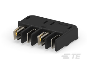 Wtyk PCB 4-pinowe raster: 4mm 2-rzędowe TE Connectivity Montaż na płytce