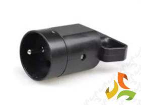 Gniazdo z uziemieniem przenośne z uchwytem 2P+Z 16A czarne 315-05 VIPLAST