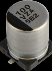 EEHZA1V101P Polymer hybrid SMD electrolytic capacitor, 100 µF, 35 V, 8.0x10.