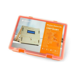 Stacja pogodowa z panelem słonecznym - zestaw do samodzielnego montażu - DFRobot KIT0094