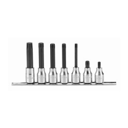 Zestaw końcówek wkrętakowych rozmiar napędu 1/2 cala elementy: 7 Facom typ napędu Kwadratowy gniazdo 7 , 9 , 10 , 12 ,