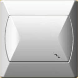 AKCENT biały ŁP-3A/00 łącznik schodowy OSPEL