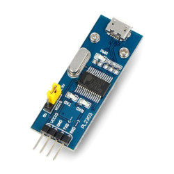Konwerter USB-UART PL2303 - gniazdo microUSB - Waveshare 11315