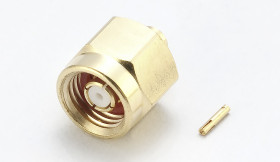 Złącze koncentryczne Montaż na kablu Męski 50Ω typ złącza Złącze SMP 18GHz Lutowane