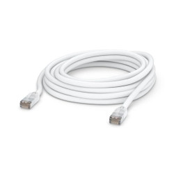 Patchcord LAN Zewnętrzny, Cat.5e STP, 8m, biały Ubiquiti UACC-Cable-Patch-Outdoor-8m-WH