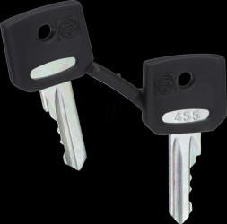 ZBG455 Spare keys for key-operated switch, 455, 2 pieces