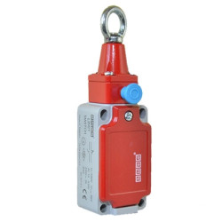 Łącznik L52 w obudowie metalowej, 1NC+1NO, linkowy z resetem, czerwony T0-L52K13HUM112