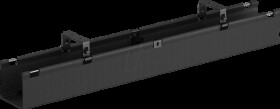 HZ 57-3 L Cable manager, under-desk mounting, fixed mounting, fabric baske