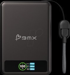 B939-10-BL Powerbank, solid-state, solid, 10,000 mAh, MagSafe, black