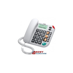 TELEFON MAXCOM KXT-480 Biały m.in dla Seniora