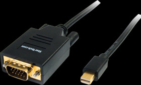 MDP2VGAMM6 Cable, mDP connector &gt; VGA connector, WUXGA, 1.8 m
