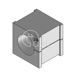 Moduł uszczelniający KT mały, KT 13, z otworem 1x13-14 mm, 41213