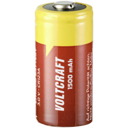 VOLTCRAFT CR123A Camera battery CR123A Lithium500 mAh 3 V