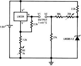 1.235-V, 0°C to 70°C, micropower voltage reference diode