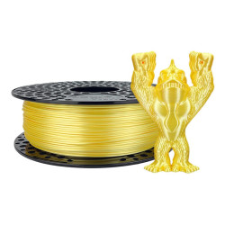 PLA Silk Yellow sample 1.75mm 50g - Azurefilm