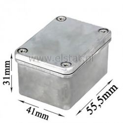 Obudowa uniwersalna G105, aluminium( 55,5x41x31mm)