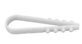 UCHWYT NA PRZEWÓD UT11-18mm BIAŁY 100 SZTUK