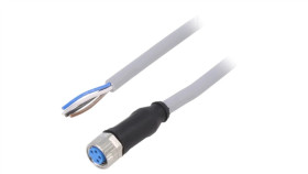 Przewód Przyłączeniowy M8 Pin: 4 Proste 10M Wtyk 60Vac 4A Yf8u14-100Va3xleax