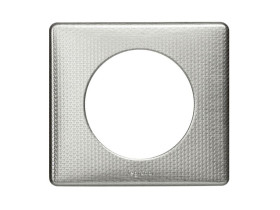 CELIANE Ramka anodised tekstura aluminium - pojedyncza 068721 LEGRAND