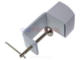 Mocowanie do lamp z lupą typu imadełko wzmocnione - białe