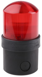 Sygnalizator 48 → 230 V ac Migające Czerwony Montaż na podstawie Żarowe