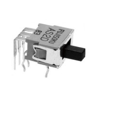 Przełącznik suwakowy, SPDT, montaż PCB, 0,4 VA, Nidec Components