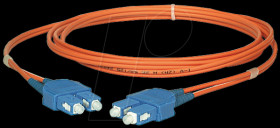 Duplex adapter cable, SC/SC, 3 m