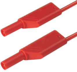 934169101, PA, 16A, 1000V ac/dc, kolor: Czerwony, dł. 2m, -15 → +75°C, Hirschmann Test & Measurement