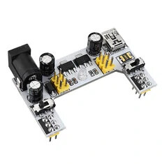 20 sztuk MB102 2-kanałowy moduł zasilania płytki prototypowej 3,3V 5V Biały moduł zasilania płytki prototypowej MB-102 Solderles