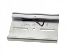 Uchwyt mocujący na szynę TH35, 80mm; aluminium