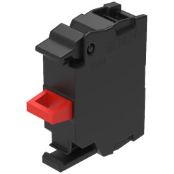 EAO 45-312.1X10 EAO Series45 Switch Element Front Mount Screw Term 1Nc Gold