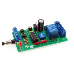 Sterownik elektrozamka furtki 6-12 VAC / 8-15 VDC - zlutowany KIT AVT 1919