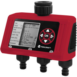 Toolcraft 2302366 Easy Trio 2302366 Computerised Irrigation with Timer Control